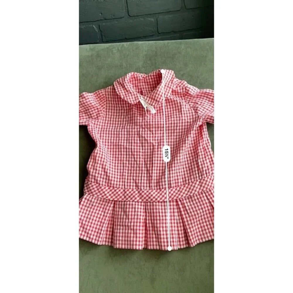 Vintage Gingham handmade Dress or Shirt